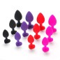 Heart Diamond Silicone Butt Plug