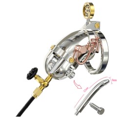 Steampunk Chastity Device Cock Cage