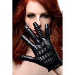 Pleasure Poker Textured Vibration Glove