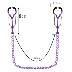 Nipple Clamps with Removable Chain