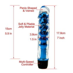 Jelly Vibration  Realistic  Dildo