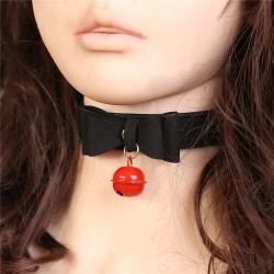 Bow Tie Collar With Bell