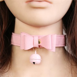 Bow Tie Collar With Bell