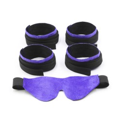 Blindfold &amp; Cuffs Bondage Kit