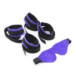 Blindfold &amp; Cuffs Bondage Kit