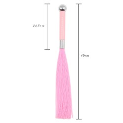 Metal Handle With Silicone Tassel Whip