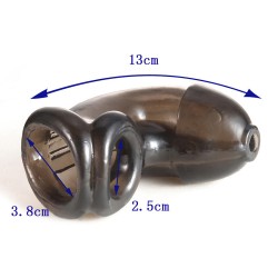 Soft Material Cock &amp; Ball Chastity Cage