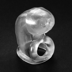 Soft Material Cock &amp; Ball Chastity Cage