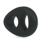 Soft Silicone Double Hole Cock Ring