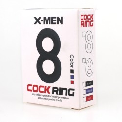 Soft Silicone 8 Cock Ring