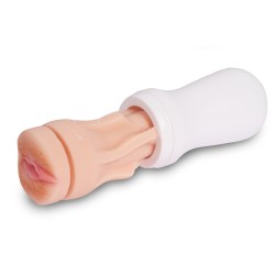 Textured Canal Strong Vacuum Masturbator Cup