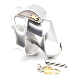 Built-in lock Chastity Cock Cage - Short