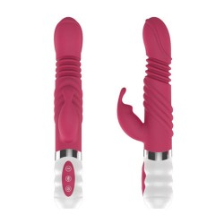 Stretch  Rotation Heating Rabbit Vibrator