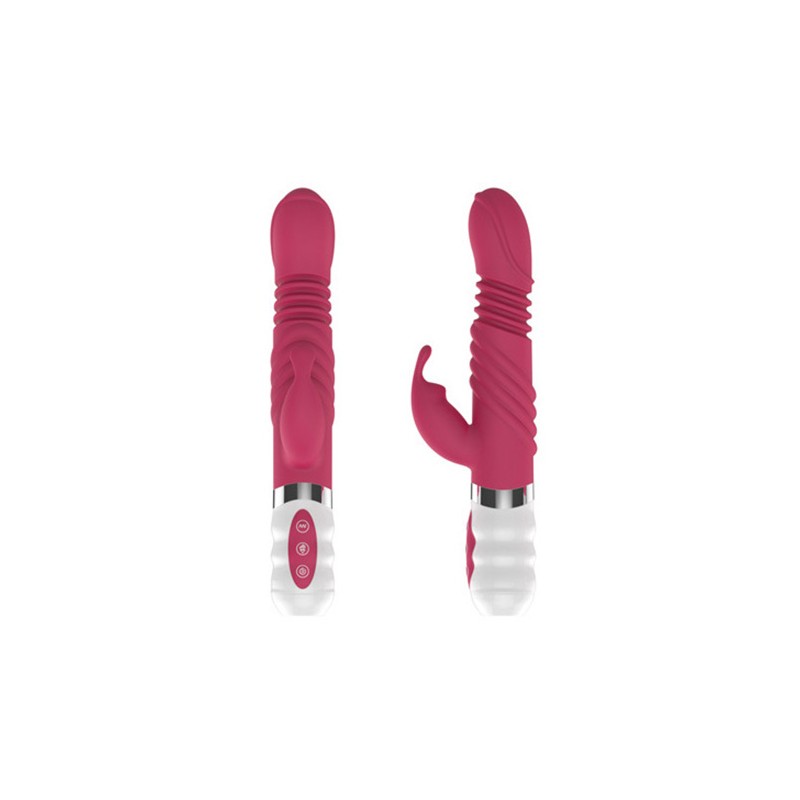 Stretch  Rotation Heating Rabbit Vibrator