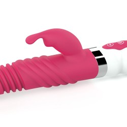 Stretch  Rotation Heating Rabbit Vibrator