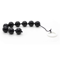 Nine Plastic Ball Anal Beads