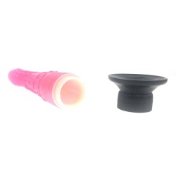 Suction Vibrating Dildo