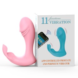 APP Controlled Rabbit Vibrator Dildo