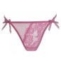 Hot Selling Floral Lace And Mesh Splicing T-string