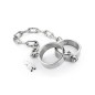 Press Lock Stainless Steel Wrist &amp; Ankle Cuffs