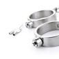 Press Lock Stainless Steel Wrist &amp; Ankle Cuffs