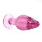 Pink Glass Butt Plug