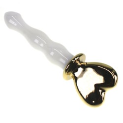 Heart Glass Anal Plug