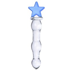 Star Glass Anal Plug