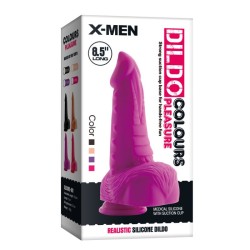 Liquid Silicone Colours Dildo Pleasure - 8.3"