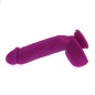 Liquid Silicone Colours Dildo Pleasure - 8.7"