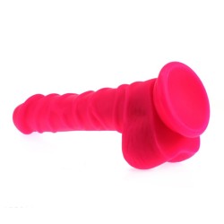 Liquid Silicone Colours Dildo Pleasure - 8.7"