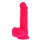 Liquid Silicone Colours Dildo Pleasure - 7.5"