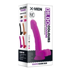 Liquid Silicone Colours Dildo Pleasure - 8.5"