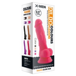 Liquid Silicone Colours Dildo Pleasure - 6.5"