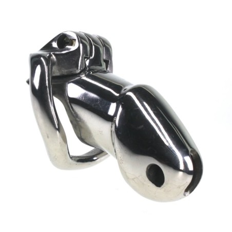 Rikers 24-7 Stainless Steel Locking Chastity Cage