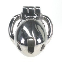 Rikers 24-7 Stainless Steel Locking Chastity Cage