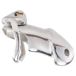 Rikers 24-7 Stainless Steel Locking Chastity Cage