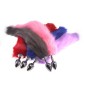 Colorful Fox Tail Stainless steel Butt Plug