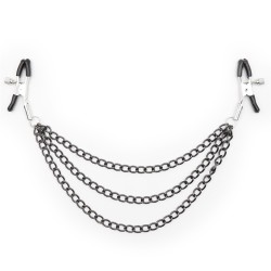 Three Chain Nipple Clamp