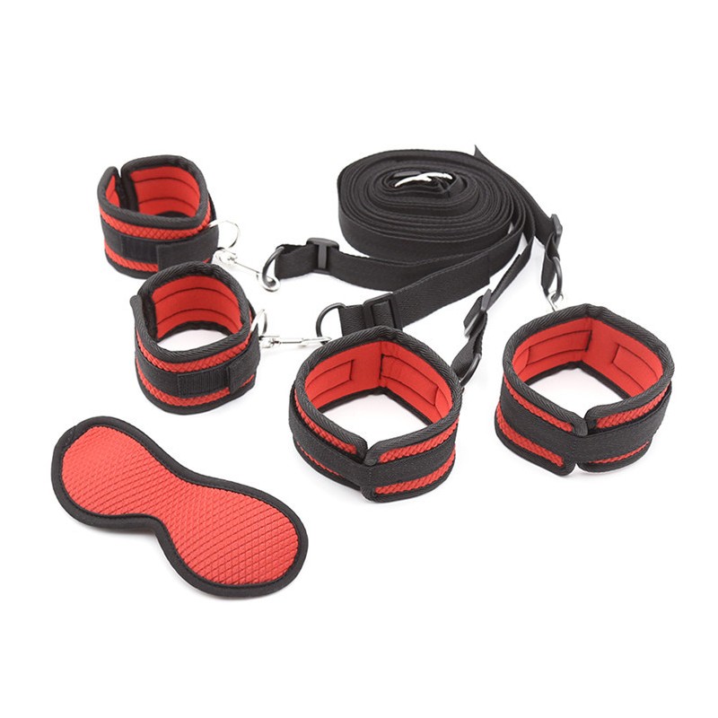 Blindfold Bed Bondage Restraint Kit