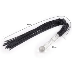 Glass Handle Bondage Whip