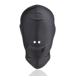 Fetish Fantasy Spandex Zipper Mouth Hood