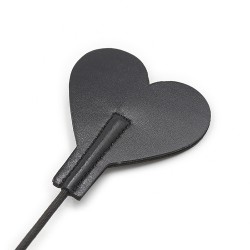 Diamond Handle Heart Riding Crop