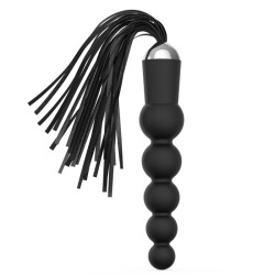 Silicone Anal Beads With Whip