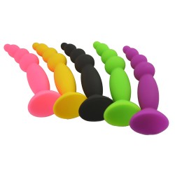 Suction Silicone Anal Beads