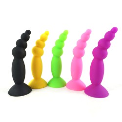 Suction Silicone Anal Beads