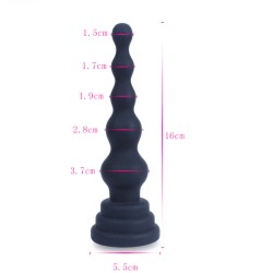 Tower Silicone Anal Beads