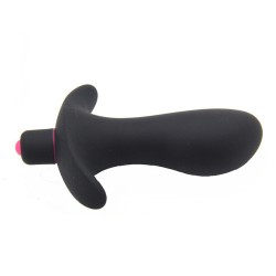 Pure Silicone Vibrating Anal Plug