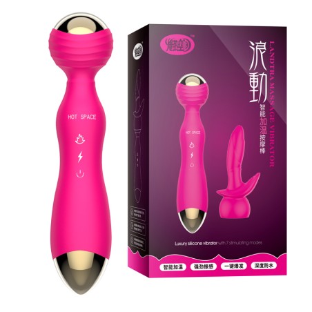 Luxury Rotation Head &amp; Heating Vibrator