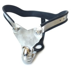 EMCC Bent Cage Male Chastity Belt